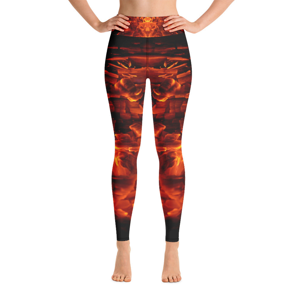 Yoga Leggings Galactic Fire Series 11